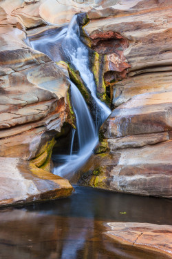 foxxis:  Abstract Waterfall by RickDrent    