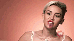 best-of-funny:  cockbarf:  Mileys tongue is out of control  X