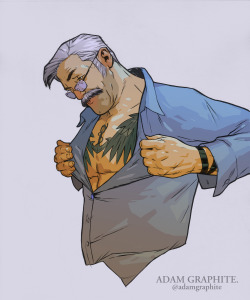 adamgraphite:  Commissioner GordonBring the mustache back!