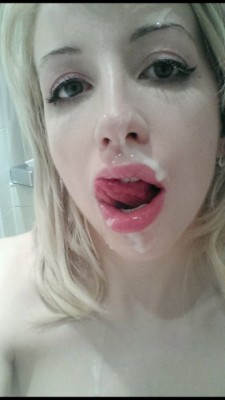 jimmy-incest-stories:  Mmm daddy you made a big mess on my face