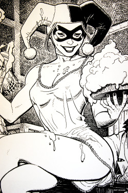 americancomicon:  .Harley. Close-Up from The Arthur Adams Sketchbook