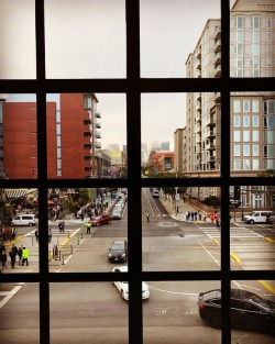 Windows and cityscapes. #sf  (at AT&T Park)