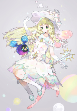 namface: lillie and nebby are rly mahou shoujo