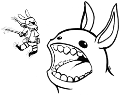 mint-rabbit:  Shingeki no Usagi/Advance of the Rabbits/Attack