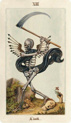 mrevilboy:  Cards collection of the “DEATH” tarot cards