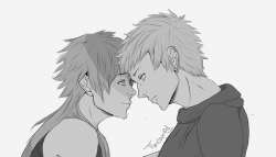 timcampyart:  “ i’ll never leave you, noiz” 