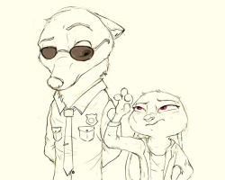 sprinkah:  Detective Hopps and Assistant Officer Wilde. or you