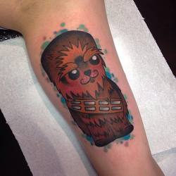 keelyrutherford:  Kawaii Chewbacca 🐻 On the lovely Helen,