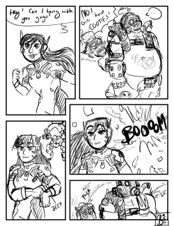 browsdraws:  a sure way to junkrat’s heart is to blow shit