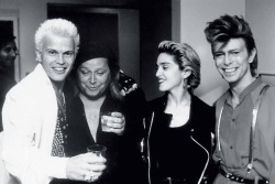 ghostriderii:  Billy Idol, Sam Kinison, Madonna, David Bowie