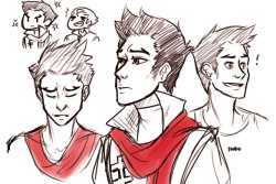 random practice doodling of mako his hair is the most fruSTRATING