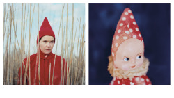 archiemcphee:  Photographer Annie Collinge scours thrift stores