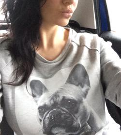 #Love this #frenchie jumper 😍😍 #frenchieoftheday #frenchielove