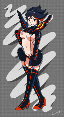 Ryuko’s warming up to Senketsu-Full Quality-