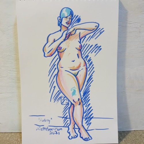 Zoom life drawing!  3 minute to 7 minute poses  Thanks Audrey