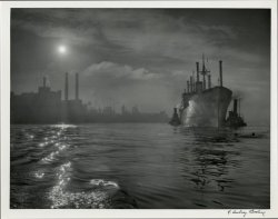 thisobscuredesireforbeauty:   A. Aubrey Bodine, Baltimore Harbor,