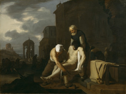 Michiel Sweerts (Bruxelles 1618 - Goa 1664); Ensevelir les morts