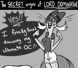 grimphantom2:  tooneyd:  The SUPER SECRET origins of Lord Dominator