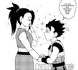 aceliousarts: Welp. I ship it now.  …What have I done? XD @funsexydragonball