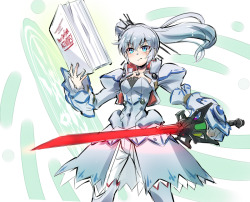 thekusabi:  Weiss Schnee with an altered design created by Minoru