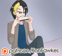 jonfawkes-art:  Commission for a patron Become a patron and get