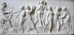 xshayarsha:  Dance of the Muses on Helicon (1844) Bertel Thorvaldsen.