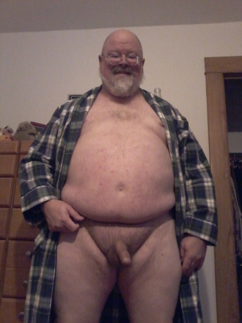 behrneked69:  Bathrobe poses, 2016.  Hot daddy!