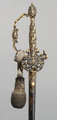 art-of-swords: Parade Sword with Scabbard Maker: hilt made by