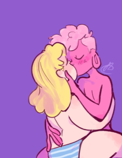 sinisk:  so ive never drawn lars and sadie together,,[characters