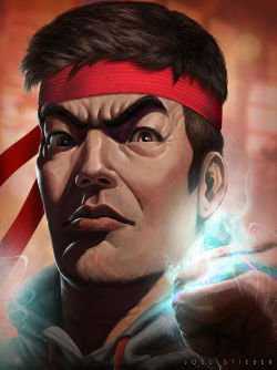 xombiedirge:  Ryu & Guile by Joel Stieber / Store