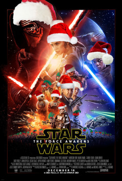 starwarscountdown:  MERRY CHRISTMAS EVERYONE!!!! The Force Awakens