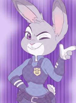 officerbunnyhopps:    🌸 ▓ Full picture of my promo drawing.