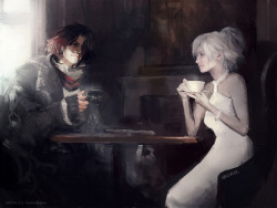 wroniec:  Ardyn & Luna Coffee break Keep reading 