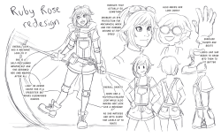 scribbly-z-raid:  I redesigned Ruby’s outfit from RWBY to look