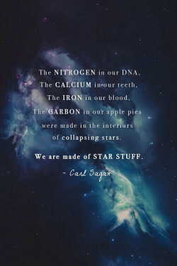 tryppi:One of my favorite quotes by Carl Sagan💫