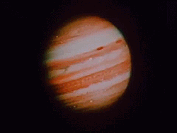 astronomyblog:  Jupiter seen by NASA’s Voyager spacecraft Animation