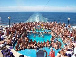 naturistforreal:    Nude Cruises, if you havenâ€™t taken one yet you donâ€™t know what you are missing. Â This is the greatest opportunity to meet other nudists from around the world, socialize, share a drink or a meal and not worry about being judged