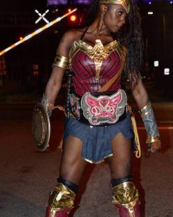 superheroesincolor:    Nubian Wonder Woman by   Tha True Original