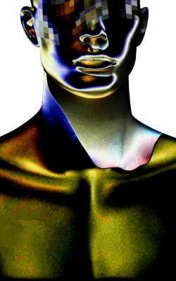 sntfrnc:  Color study of a mannequin, 2014. 