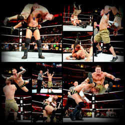 wrestling-gallery:  John Cena vs. CM Punk: The winner faces WWE