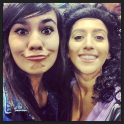 My beautiful con companion @thaliaaaaaaaa! ❤❤ (at WonderCon 2013)