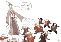 a-cumberbatch-of-cookies:  gingerhaze:  I did it drawing 13 dwarves