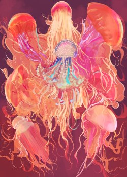 bevsi:  bloom of jellyfish