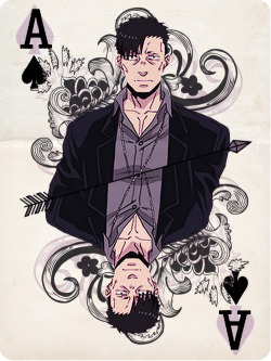 tobiohchan: Gangsta Playing Cards 