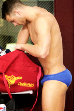 jockbrad:  Swimmers, wrestlers, football players / singlets,