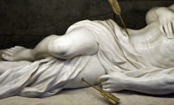 lifeonsundays:  Saint Sebastian, 1671 by Giuseppe Giorgetti