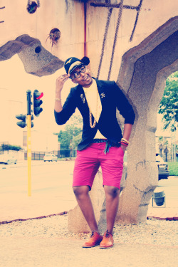 blackfashion:  Jerry in TownPhotographer: Neo MotloungMuse: Jerry