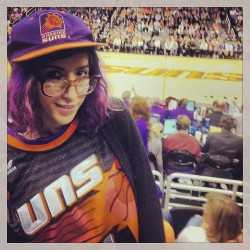 Go Uns! #classicgear #34 #gosuns #theseseatstho #thanksjeff #gosuns  (at US Airways Center)