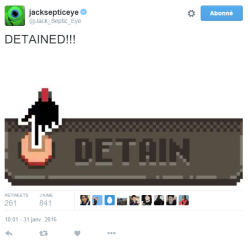 therealjacksepticeye:  thenoefaz:  STAHP  DETAINED!!!! 