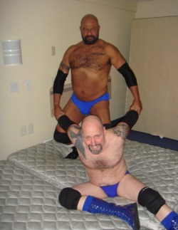wrestlerswrestlingphotos:  hotel room domination rassling match